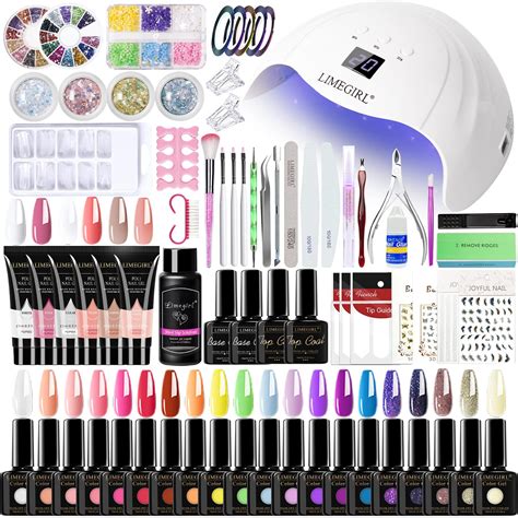 nail kit amazon gel|More.